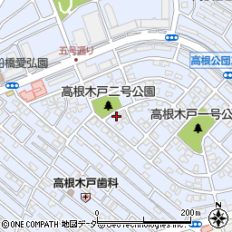 千葉県船橋市高根台4丁目12-2周辺の地図