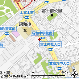 中川薬局　本駒込店周辺の地図