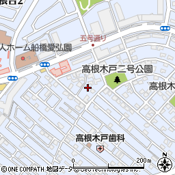 千葉県船橋市高根台4丁目4-9周辺の地図