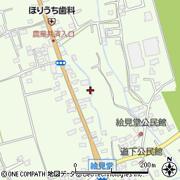 山梨県韮崎市藤井町駒井2736-2周辺の地図