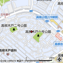 千葉県船橋市高根台4丁目15-1周辺の地図