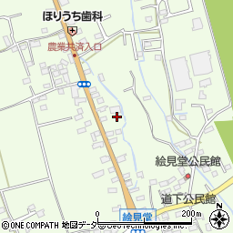 山梨県韮崎市藤井町駒井2736周辺の地図