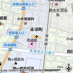 長野トヨタ　駒ヶ根店周辺の地図