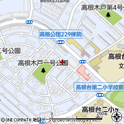 千葉県船橋市高根台4丁目26-1周辺の地図