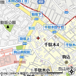ヘルパーステーションケアワーク東京周辺の地図