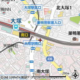 横浜餃子軒 大塚店周辺の地図