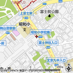 東京都文京区本駒込2丁目28-37周辺の地図