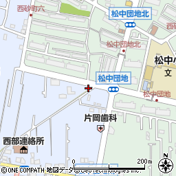 株式会社大塚カラー　多摩出張所周辺の地図