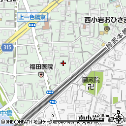 東京都江戸川区西小岩1丁目11周辺の地図