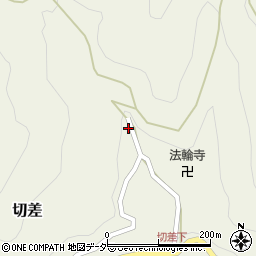 山梨県山梨市切差1532周辺の地図