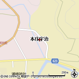 京都府与謝郡伊根町本庄宇治周辺の地図