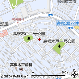 千葉県船橋市高根台4丁目11-2周辺の地図