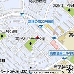 千葉県船橋市高根台4丁目19-3周辺の地図