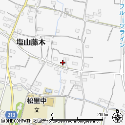 山梨県甲州市塩山藤木2070周辺の地図