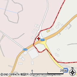 千葉県富里市七栄1周辺の地図