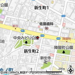 千葉県銚子市新生町2丁目11-3周辺の地図