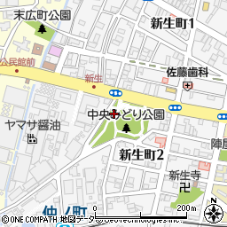 千葉県銚子市新生町2丁目11-1周辺の地図