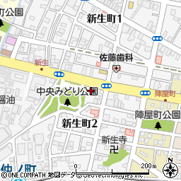 千葉県銚子市新生町2丁目11-2周辺の地図