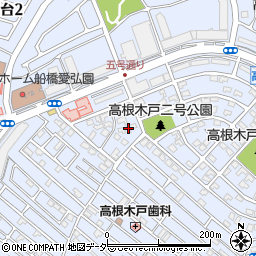 千葉県船橋市高根台4丁目4-316周辺の地図