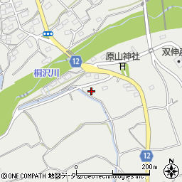 山梨県韮崎市清哲町青木2579周辺の地図