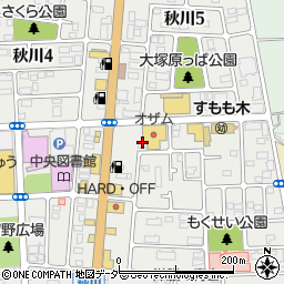 ニュー本庄鮮魚部秋川店周辺の地図