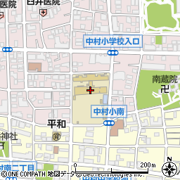 練馬区立中村小学校周辺の地図