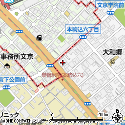 福音館書店本社ビル周辺の地図