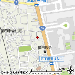 東京都福生市熊川1123-12周辺の地図