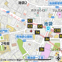 FLAT FIVE 池袋周辺の地図