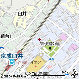 スペースＥＣＯ京成臼井駅前第２駐車場周辺の地図