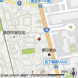 東京都福生市熊川1123-10周辺の地図