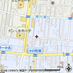小川町二丁目市民広場トイレ周辺の地図