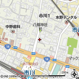 市川トーセイビル周辺の地図