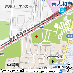 中島町公園周辺の地図