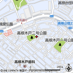 千葉県船橋市高根台4丁目5-4周辺の地図