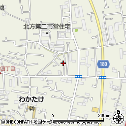 千葉県市川市北方町4丁目1962周辺の地図