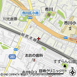 Ｙ－ＣＵＢＥ市川周辺の地図