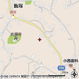 千葉県匝瑳市飯塚888周辺の地図