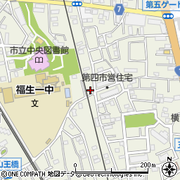 東京都福生市熊川1100-2周辺の地図