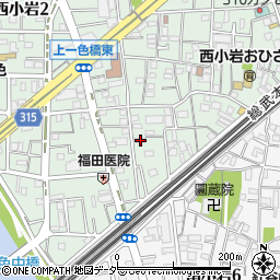 東京都江戸川区西小岩1丁目11-7周辺の地図