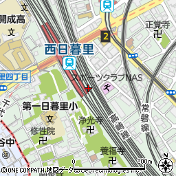 東京都荒川区西日暮里5丁目22周辺の地図