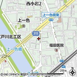 東京都江戸川区西小岩1丁目3-13周辺の地図