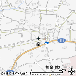 山梨県甲州市塩山下小田原215周辺の地図