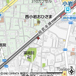 花沢研究所周辺の地図