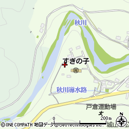 東京都あきる野市戸倉811-1周辺の地図