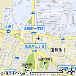 ゲオ田無北原店周辺の地図