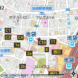 株式会社福屋不動産販売　池袋店周辺の地図