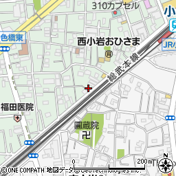 東京都江戸川区西小岩1丁目13-22周辺の地図
