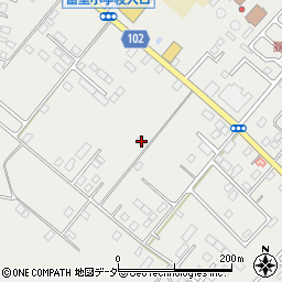 千葉県富里市七栄804-3周辺の地図