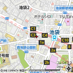 さとうメンタルクリニック池袋周辺の地図